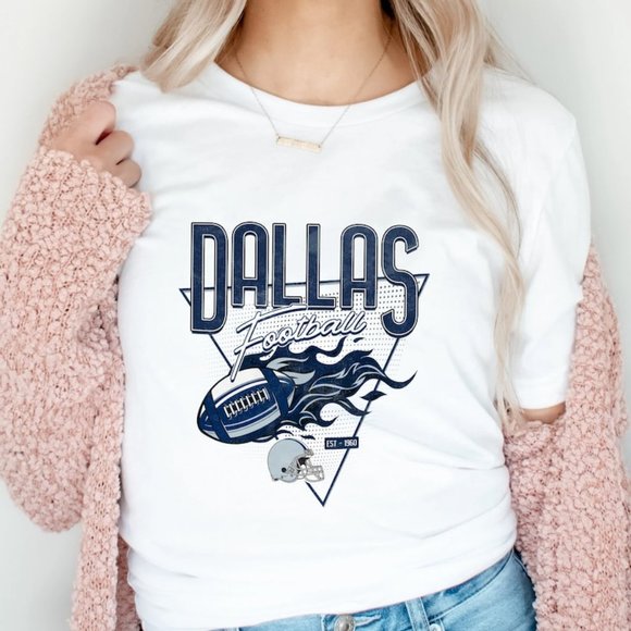Tops - Dallas Football Sunday Football, Game Day Shirt tee